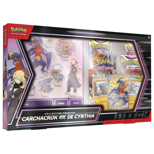 Coffret Pokémon - Carchacrok ex de Cynthia - SAKURO