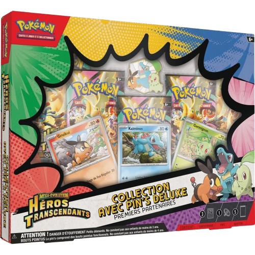 Coffret Pokémon - Collection avec pin’s deluxe Héros Transcendants - FR - SAKURO