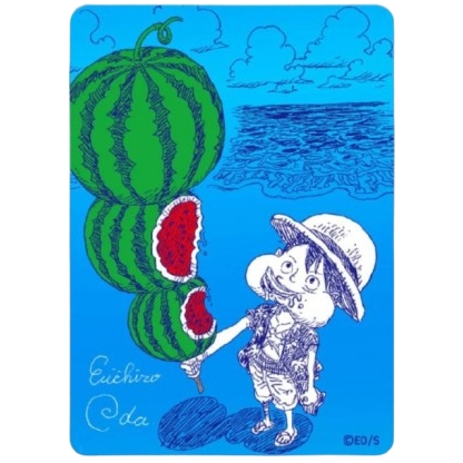 Carte One Piece x3 - LUFFY PASTÈQUE NATSUCOMI 2026 - JP - Précommande