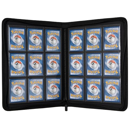 Classeur TCG Collection 4x3 velour gris