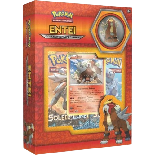 Coffret Pokemon - Entei Collection pins - FR