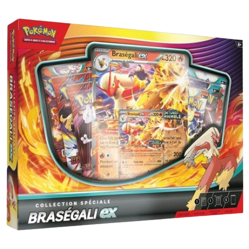 Coffret Pokémon - Braségali ex - FR