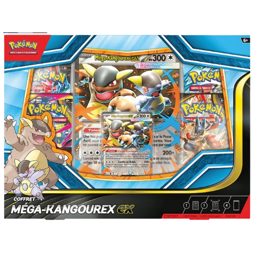 Coffret Pokémon Méga-Kangourex ex - FR