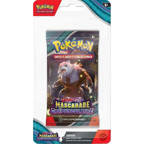 Blister Pokemon - Mascarade Crépusculaire - FR