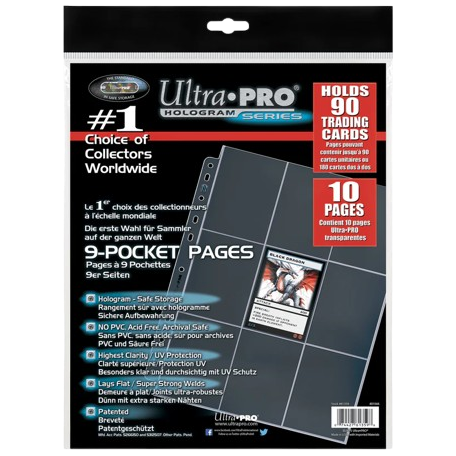 Feuille Classeur Ultra pro Hoilogram series