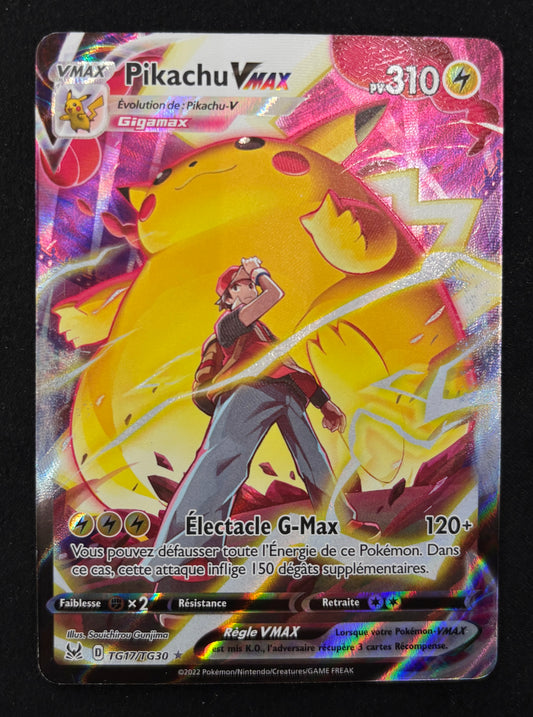 Carte Pokémon - Pikachu VMax TG17/TG30 - FR