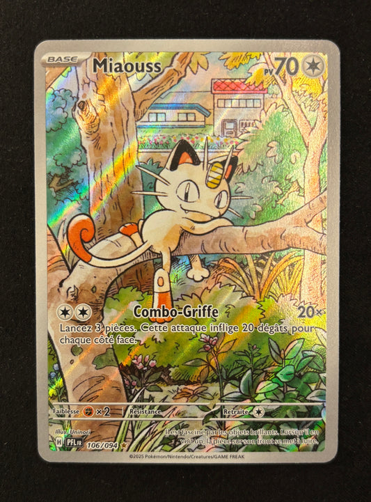 Carte Pokémon - Miaouss AR 106/094