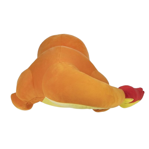 Peluche Salamèche qui dort 40cm