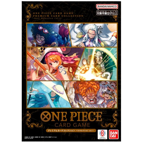 Premium Card Collection File - One Piece Best Selection Vol. 1 - JP - SAKURO