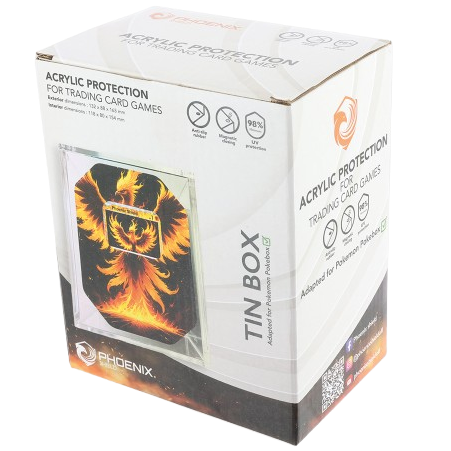 Protection acrylique Pokébox - Phoenix Shield
