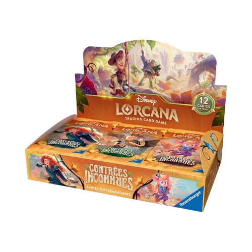 Display Lorcana - Contrées inconnues - FR