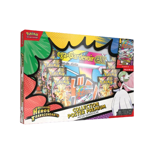Coffret Pokemon - Héros Transcendants - Collection poster premium - FR - SAKURO
