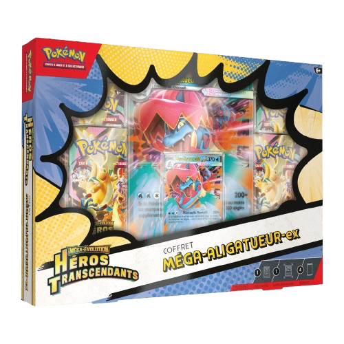Coffret Pokémon - Héros Transcendants 4 boosters - FR - SAKURO