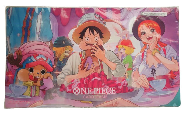 Playmat One Piece avec carte Nami - Arc Whole Cake Island - JP