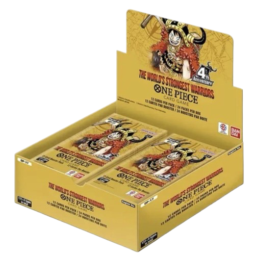 Display One Piece OP17 - Les guerriers les plus puissants au monde - EN