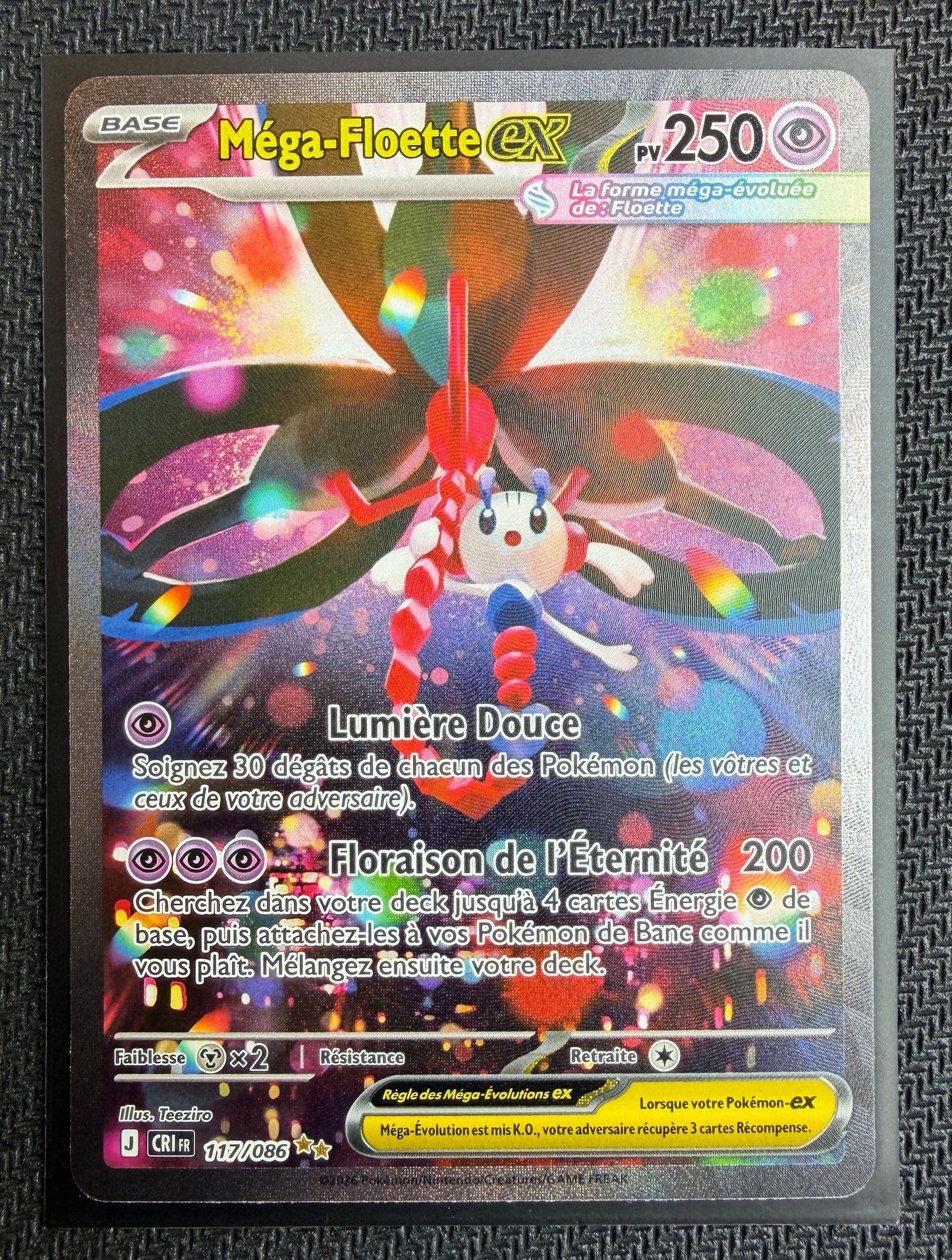 Carte Pokémon Méga-Floette ex 117/086 FR