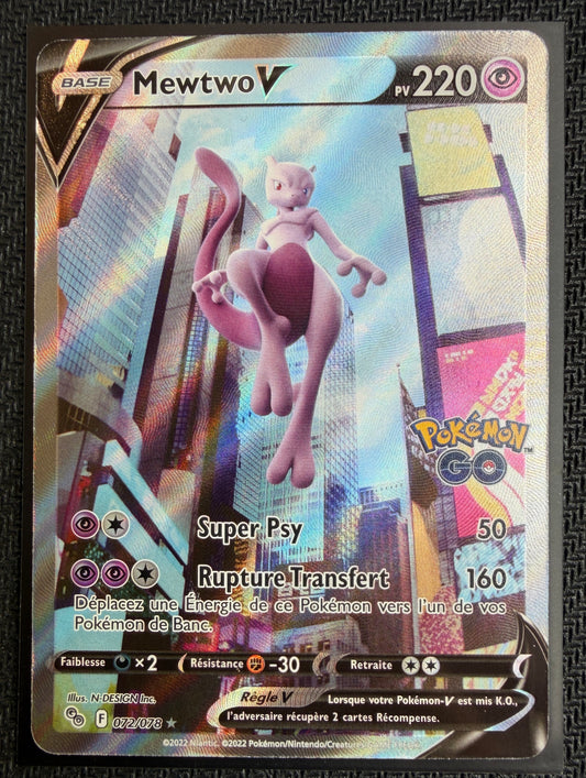 Carte Pokémon FR Mewtwo 072/078 Pokémon GO