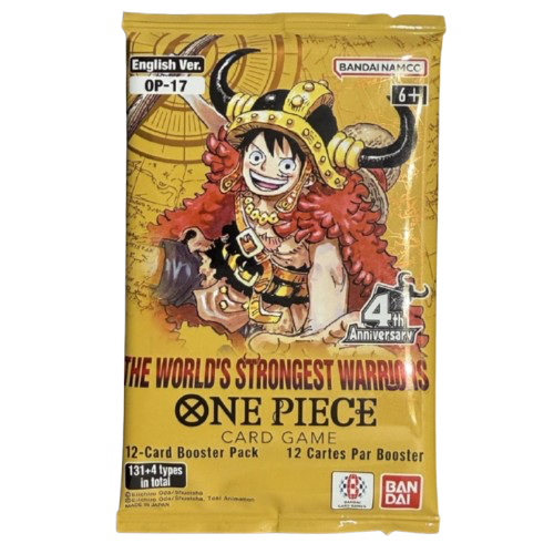 Booster One Piece - OP17 - Les Guerriers les plus puissants au monde - EN