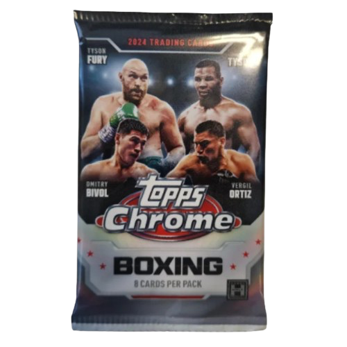 Booster Topps Chrome - Boxe 2024 - EN