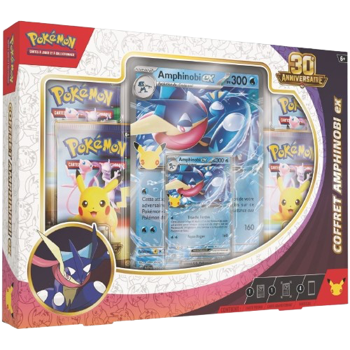 Coffret Pokémon - Amphinobi 30 ans - FR - SAKURO