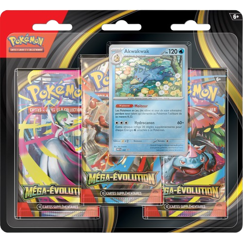 Tripack Pokemon - Mega Évolution - FR - SAKURO