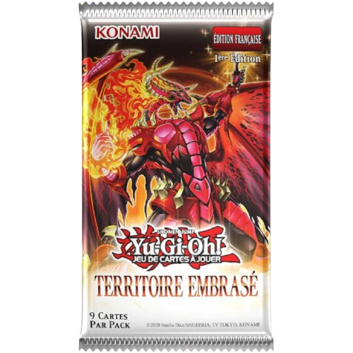 Booster Yu-Gi-Oh! - Territoire embrasé - FR