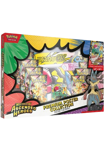 Coffret Pokémon - Héros Transcendants - Collection poster premium - FR - SAKURO