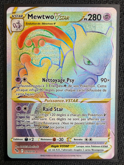 Carte Pokémon - Mewtwo Vstar 079/078 - FR - SAKURO