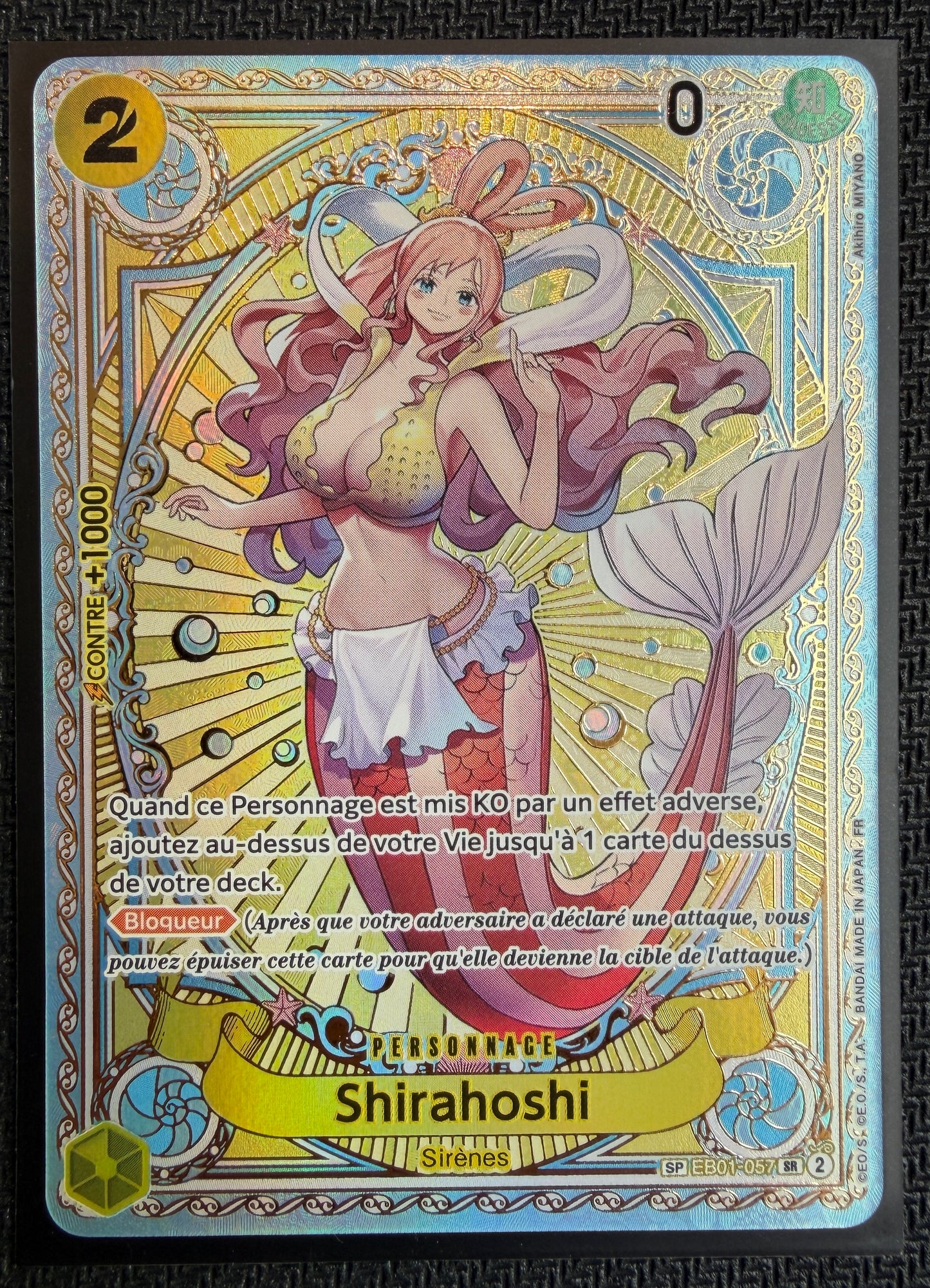 Carte One Piece Shirahoshi EB01-057 FR