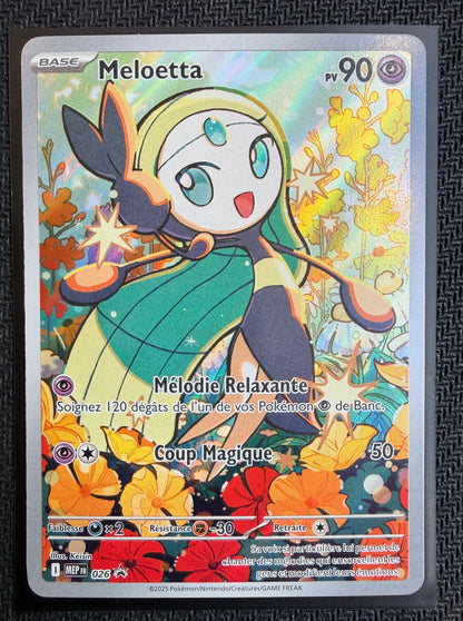 Carte Pokémon - Meloetta promo 026 FR - SAKURO