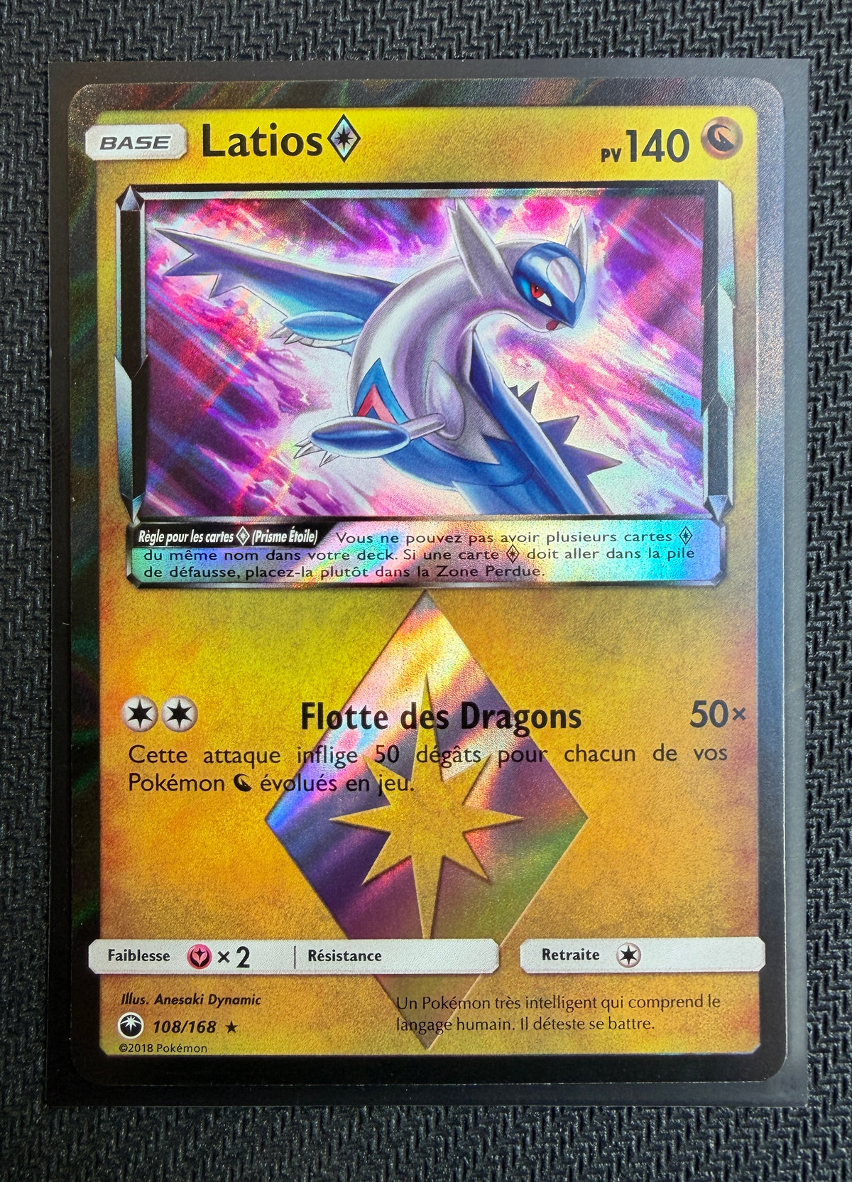 Carte Pokémon - Latios 108/168 - FR - SAKURO