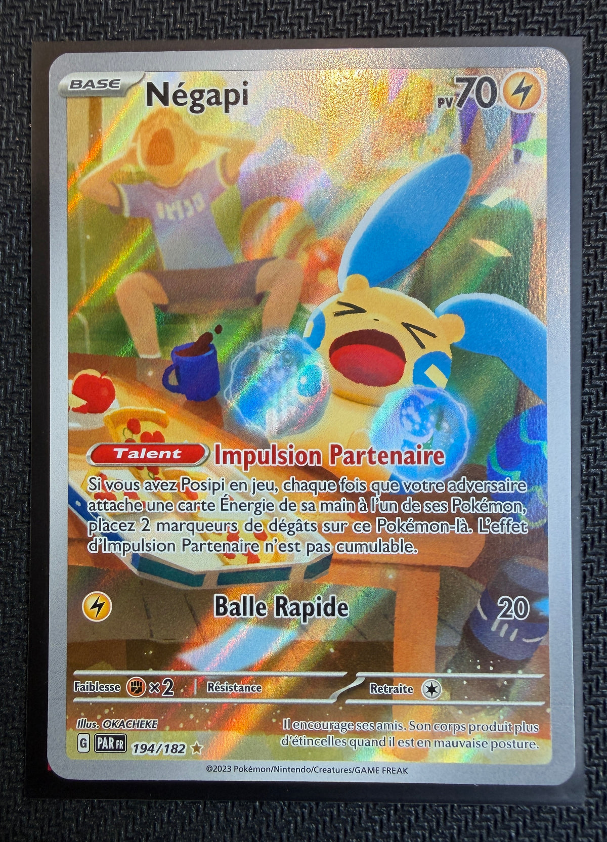 Carte Pokémon - Négapi 194/182 - FR - SAKURO