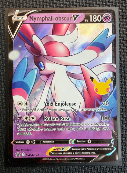Carte Pokémon FR Nymphali obscur V SWSH134