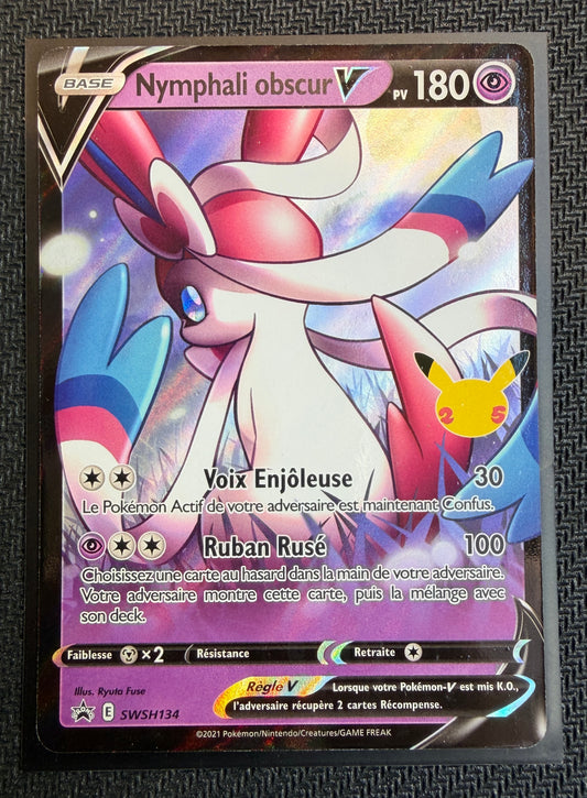 Carte Pokémon FR Nymphali obscur V SWSH134