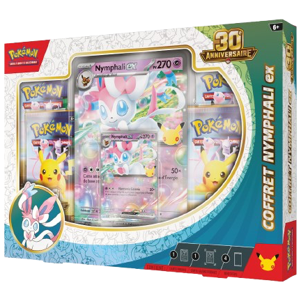 Coffret Pokémon - Nymphali 30 ans - FR - SAKURO