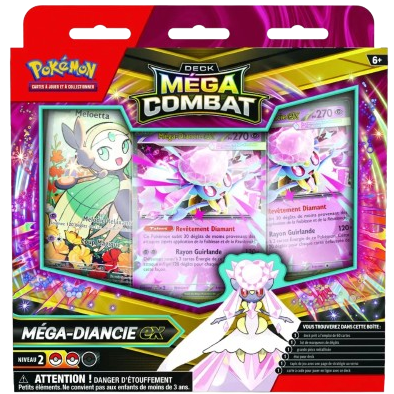 Deck Pokemon - Méga Evolutions Diancie / Ectoplasma - FR