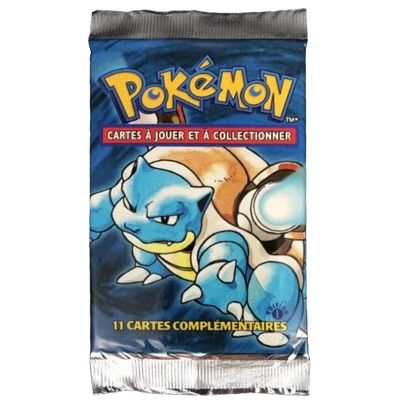 Booster Pokemon - Set de base Ed 1 Illu Tortank - FR