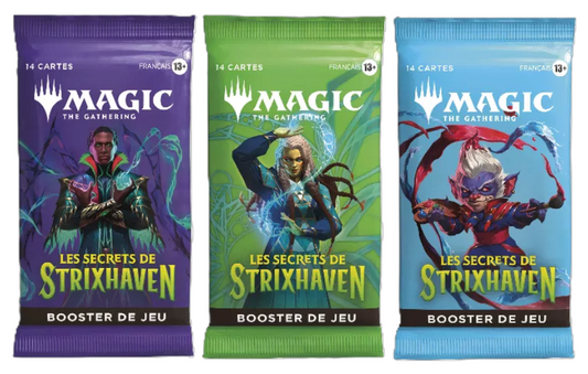 Booster de jeu - Magic - The Gathering - Les Secrets de Strixhaven - FR