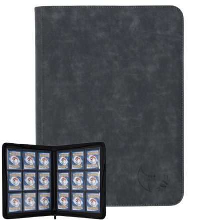 Classeur TCG Collection 4x3 velour gris