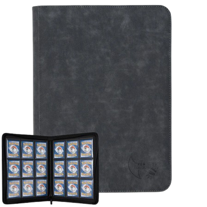 Classeur TCG Collection 4x3 velour gris