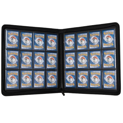 Classeur TCG Collection 4x4 velour gris