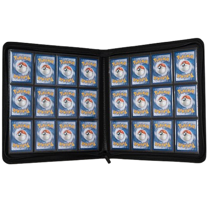 Classeur TCG Collection 4x4 velour gris