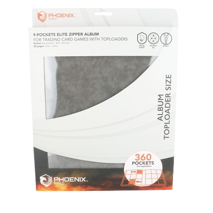 Classeur Toploaders - Phoenix Shield Gris