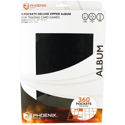 Classeur Toploaders - Phoenix Shield Noir