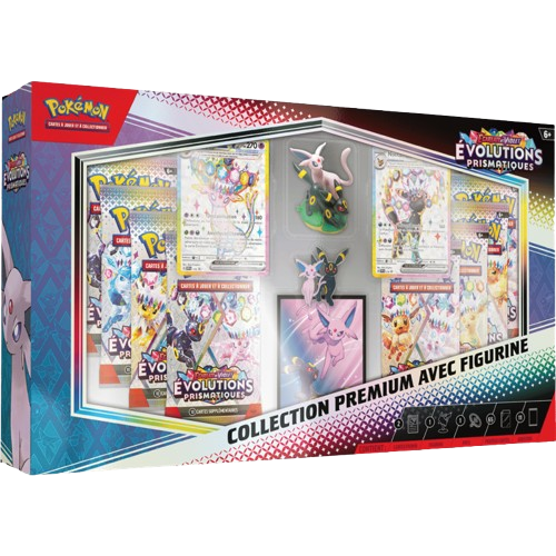 Coffret Figurine Pokemon - 8.5 Evolutions Prismatiques - FR