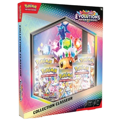 Coffret Classeur Pokemon - 8.5 Evolutions Prismatiques - FR