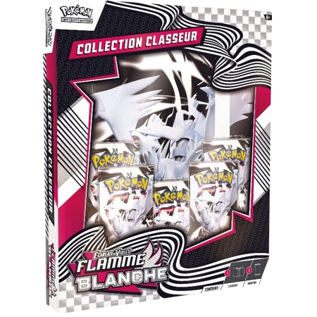 Coffret Classeur Pokemon - Flamme Blanche - FR
