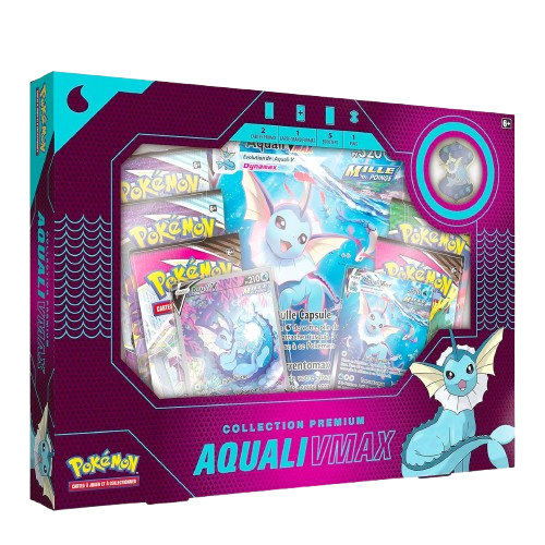 Coffret Pokemon - Aquali VMAX Collection premium - FR