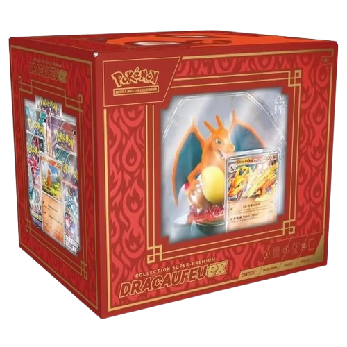 Coffret Pokemon - Dracaufeu ex Super Premium CUBE - FR