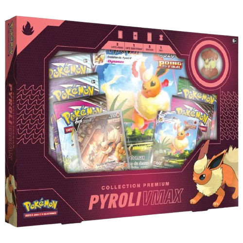 Coffret Pokemon - Pyroli VMAX Collection premium - FR